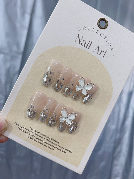 Butterfly Kiss Press-On Nails